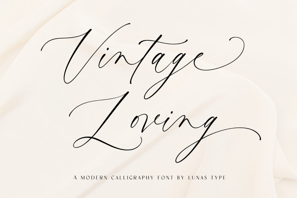 Vintage Loving Font – Letteralle Studio